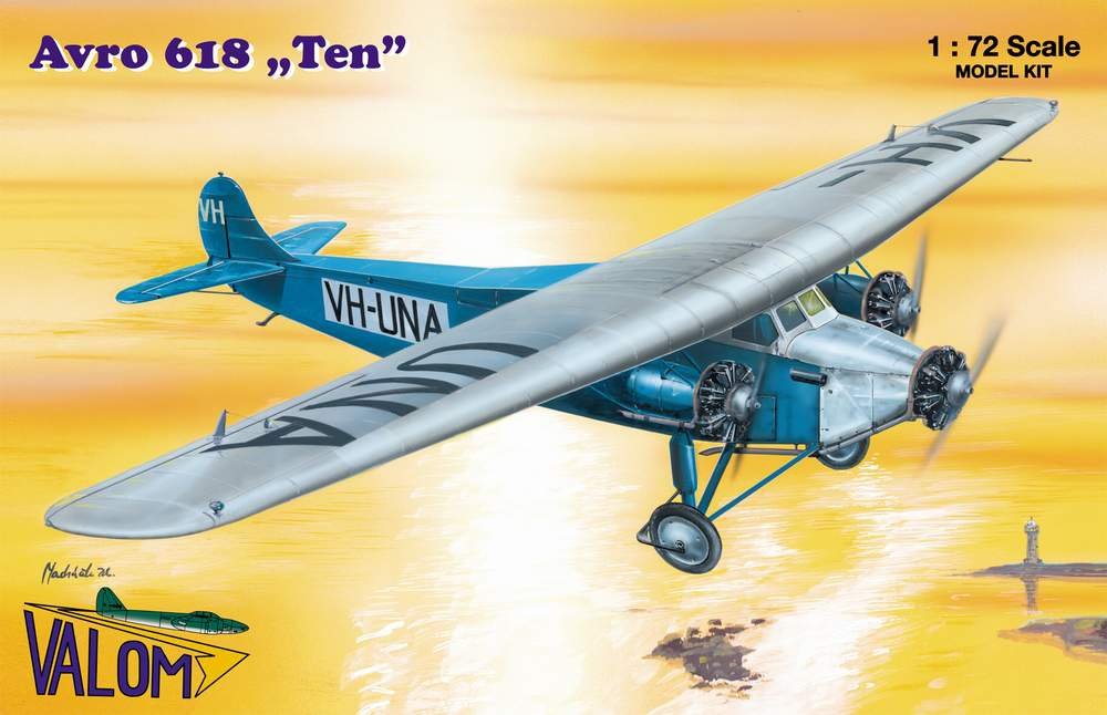 Valom 72039 Avro 618 “Ten” 1/72