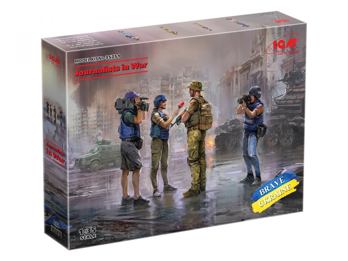 ICM 35751 Journalists in War 1/35 – image 2