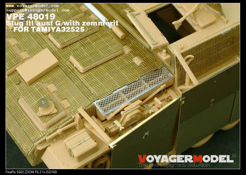 Voyager Model VPE48019 Stug III ausf G/with zemmerit 1/48 – immagine 5