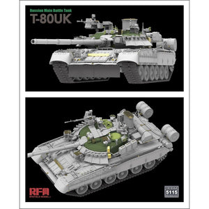 Rye Field Model 5115 Russian T-80UK Main Battle tank 1/35 – imagen 3