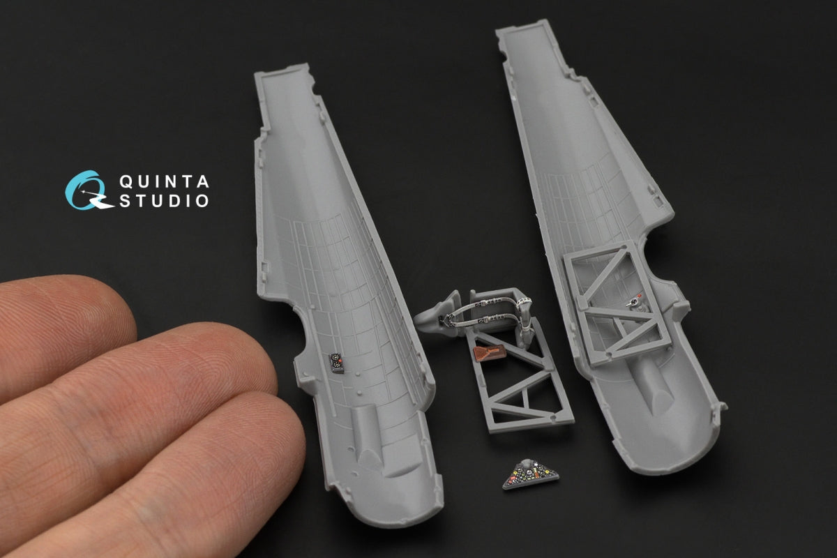 Quinta Studio QD72055 PZL P.11С 3D-Printed &amp;amp; coloured Interior on decal paper (Arma Hobby) 1/72 – imagen 5