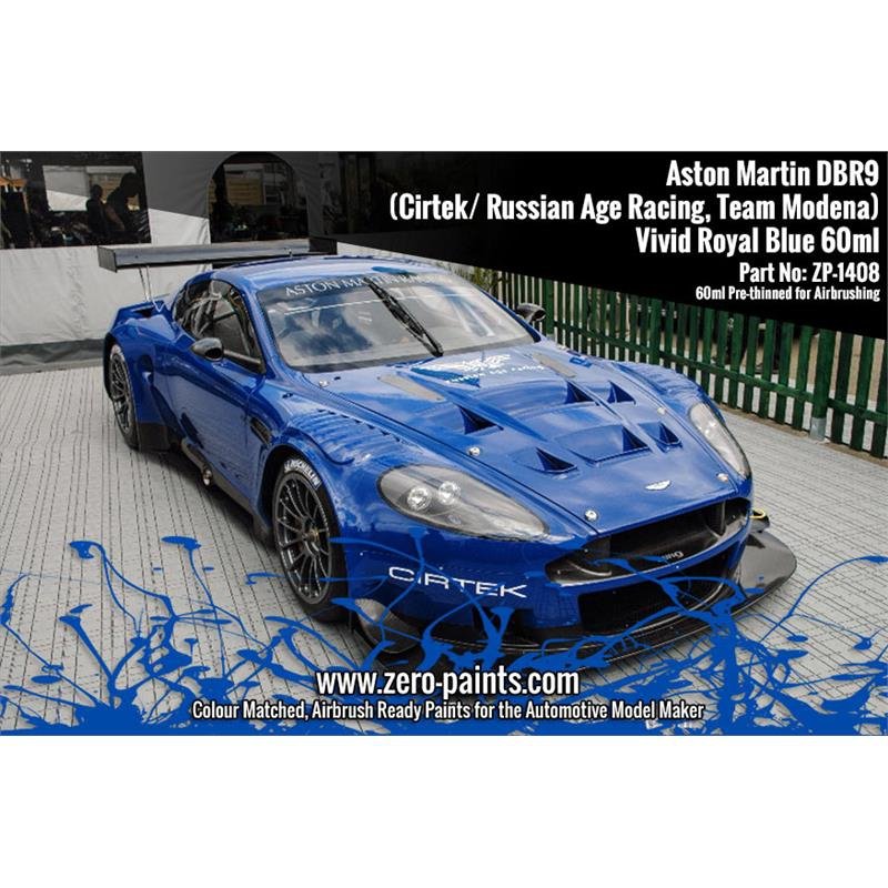 Zero Paints ZP-1408 Vivid Royal Blue - Aston Martin DBR9 60ml