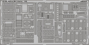Eduard 49848 Walrus Mk. I interior AIRFIX 1/48