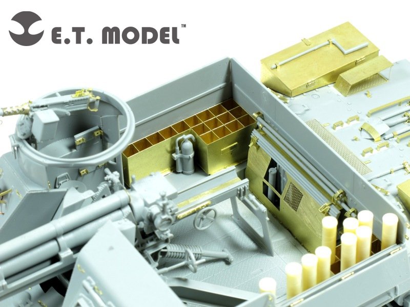 E.T. Model S35-005 WWII US M7 Priest Mid Production Value Package For DRAGON 6637 1/35 – imagen 5
