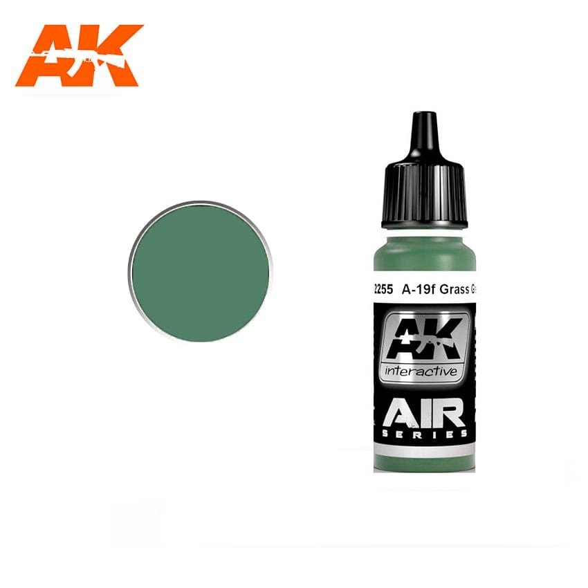 AK Interactive AK2255 A-19F VERT HERBE 17 ml