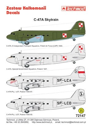Techmod 72147 - C-47A Skytrain 1/72 – immagine 2