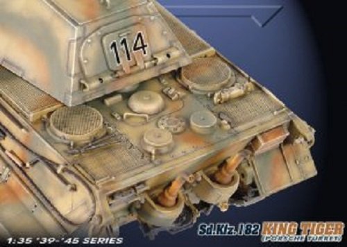 Dragon 6189 Sd. Kfz. 182 King Tiger (Porsche Turret) 1/35 – imagen 5
