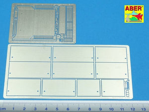 Aber 35148 Écrans allemands pour char T-34/76 capturé (1/35)  – image 2