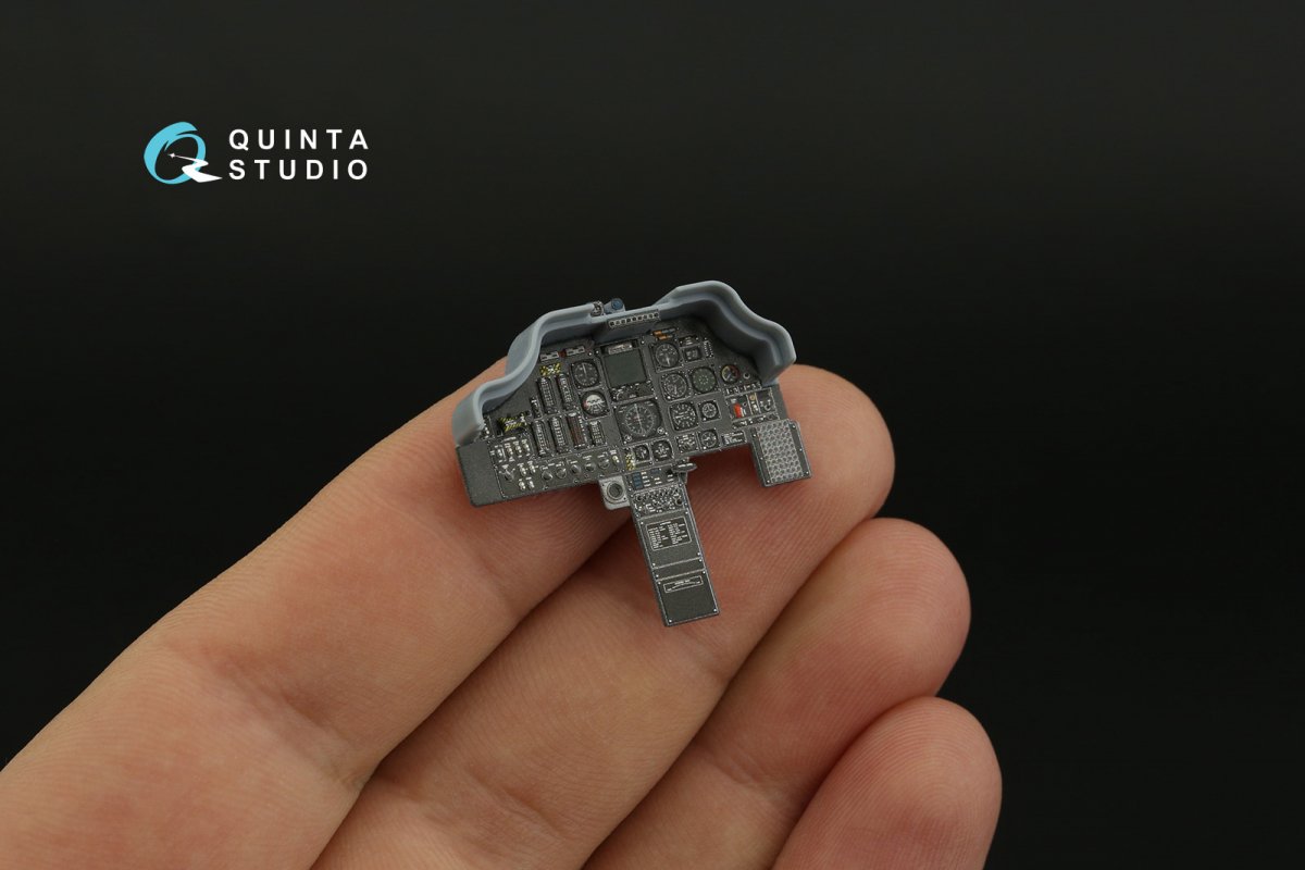 Quinta Studio QD35090 AH-64A 3D-Printed &amp;amp; coloured Interior on decal paper (Academy) 1/35 – imagen 3