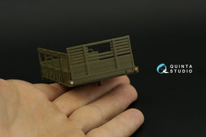 Quinta Studio QD48029 GMC CCKW 353 (open cab) 3D-Printed &amp;amp; coloured Interior on decal paper (Tamiya) 1/48 – Bild 7