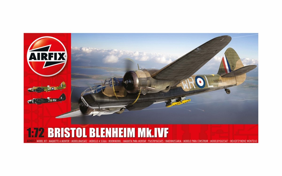 Airfix 04017 Bristol Blenheim Mk.IVF Fighter 1/72 – imagen 2