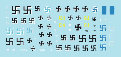 Star Decals 72-A1006 BT-5 m/1933, BT-42 Assault Gun, T-28 m/1938 and T-28 m/1940 1/72 – imagen 3