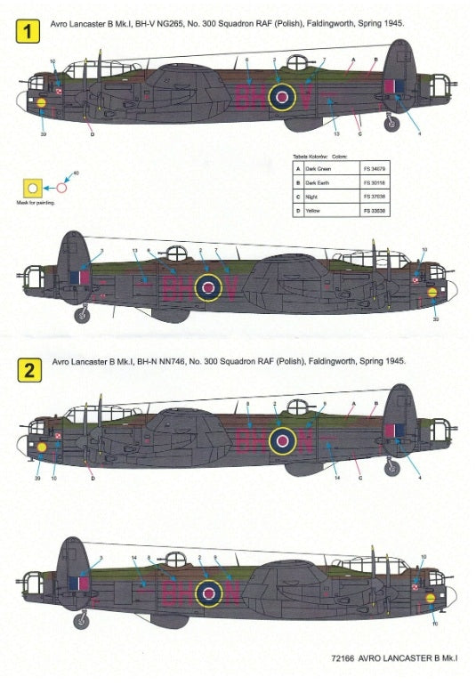 Techmod 72166 Avro Lancaster B Mk. I 1/72 – Bild 3
