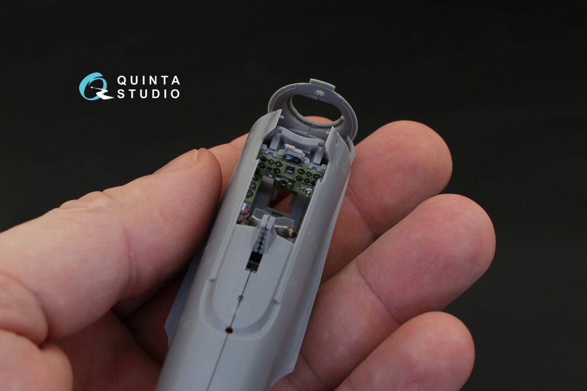Quinta Studio QD48123 A6M3 3D-Printed &amp;amp; coloured Interior on decal paper (for Tamiya kit) 1/48 – imagen 3