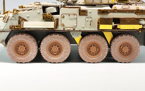 E.T. Model P35-158 U.S.Army Stryker Armored Vehicle Sagged Wheels For TRUMPETER Kit 1/35 – immagine 6