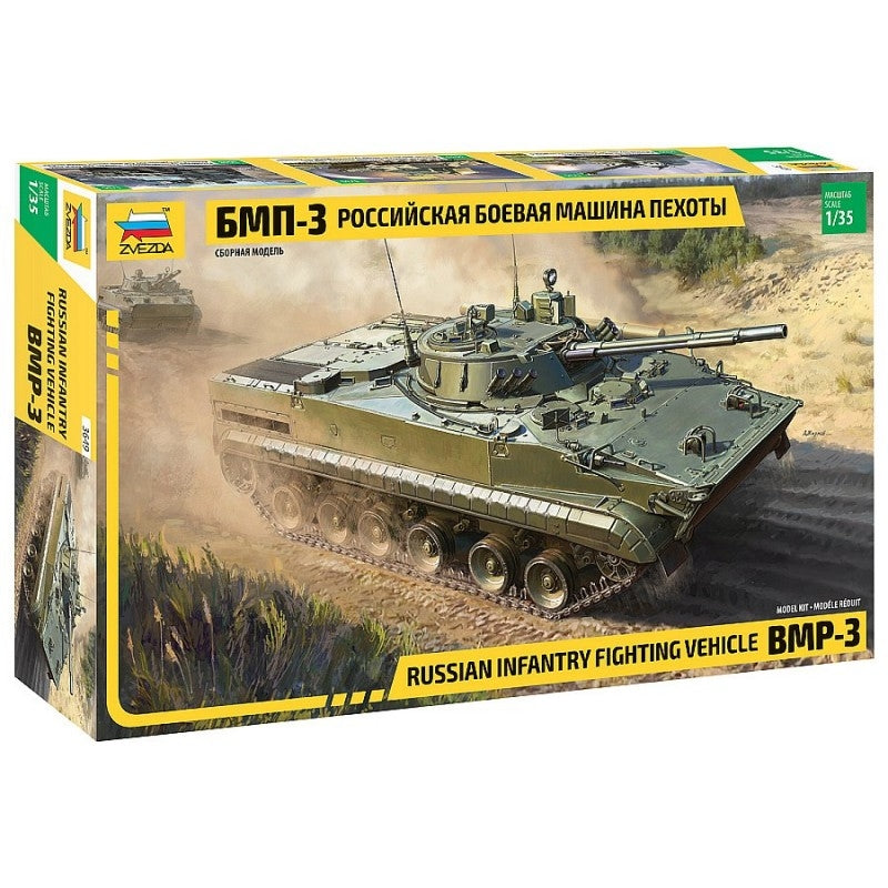 Zvezda 3649 BMP-3 Véhicule blindé chenillé russe 1/35
