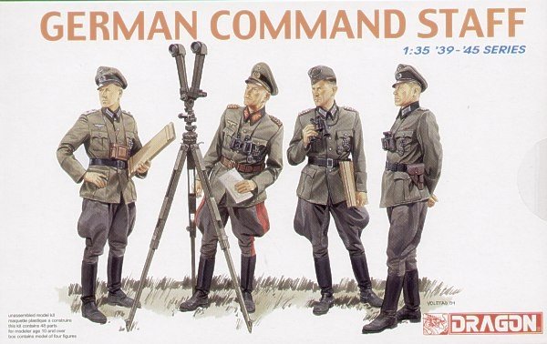 Dragon 6213 État-major commando allemand (1/35)