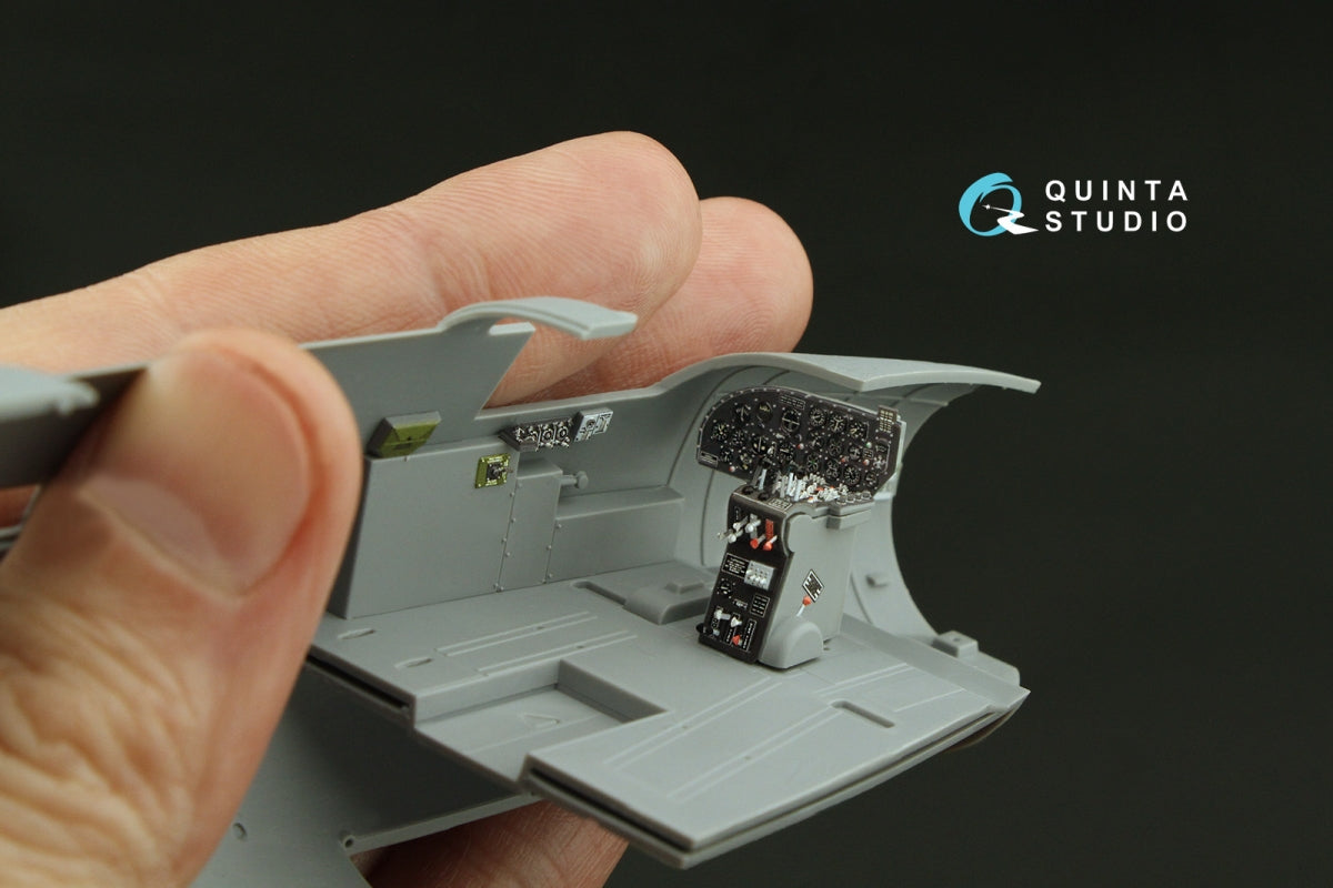 Quinta Studio QD48494 B-26B/C Marauder 3D-Printed coloured Interior on decal paper (ICM) 1/48 – imagen 12