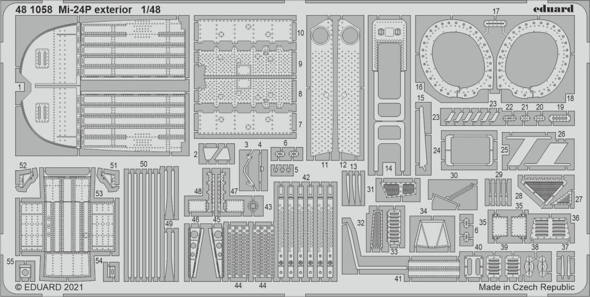 Eduard BIG49305 Mi-24P ZVEZDA 1/48 – immagine 6