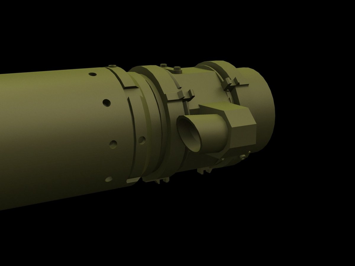Panzer Art GB35-004 Rh-M 120 Gun barrel for Leopard 2A4 MBT 1/35 – immagine 2