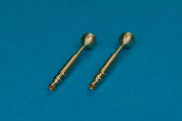 RB Model 48AB06 Barrel endings for 7,92mm German MG 17 MG 17 was used in many german aircrafts 1/48 – immagine 3