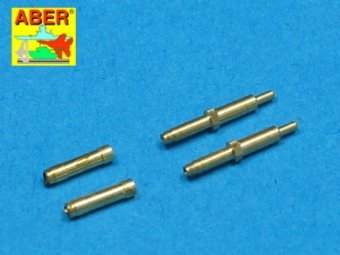 Aber A48 010 Set of 2 barrels for German aircraft 30mm machine cannons MK 108 with blast tube 1/48
