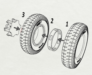 Panzer Art RE35-582 Lancia 3Ro Road wheels (commercial pattern) 1/35 – imagen 4