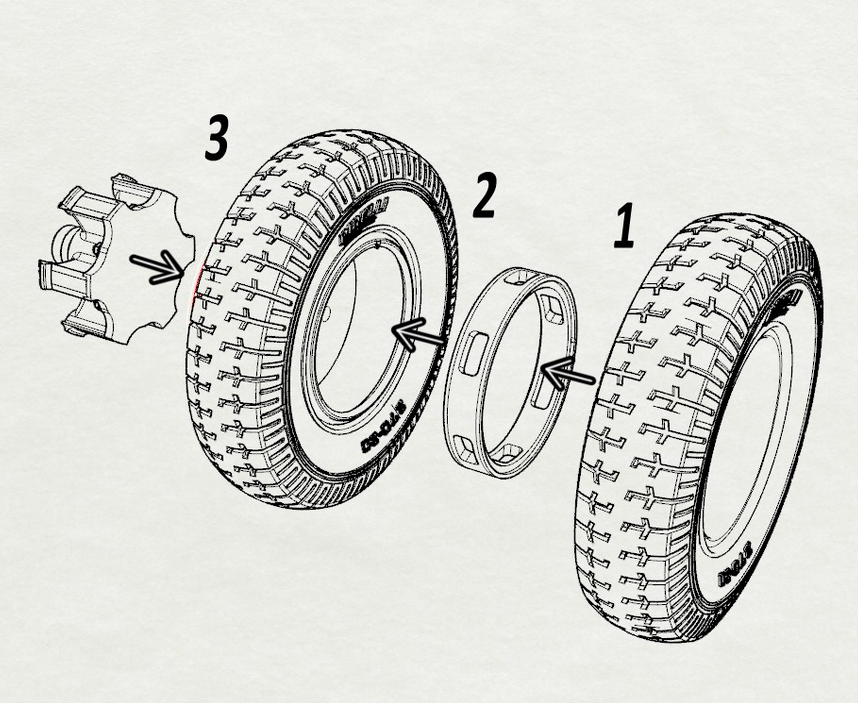 Panzer Art RE35-582 Lancia 3Ro Road wheels (commercial pattern) 1/35 – imagen 4