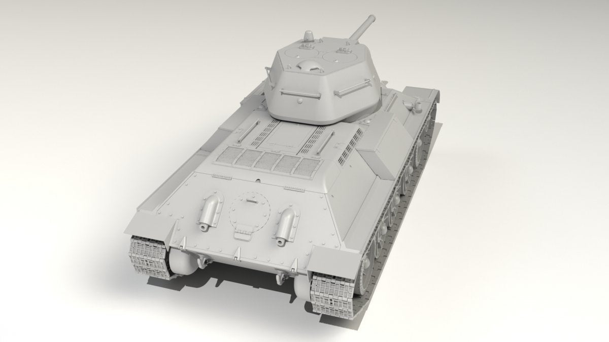 ICM 35370 Pz.Kpfw. 747 T-34 (r), WWII German Medium Tank 1/35 – imagen 4