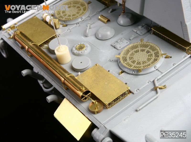 Voyager Model PE35245 WWII German E-100 for TRUMPETER 00384 1/35 – imagen 7