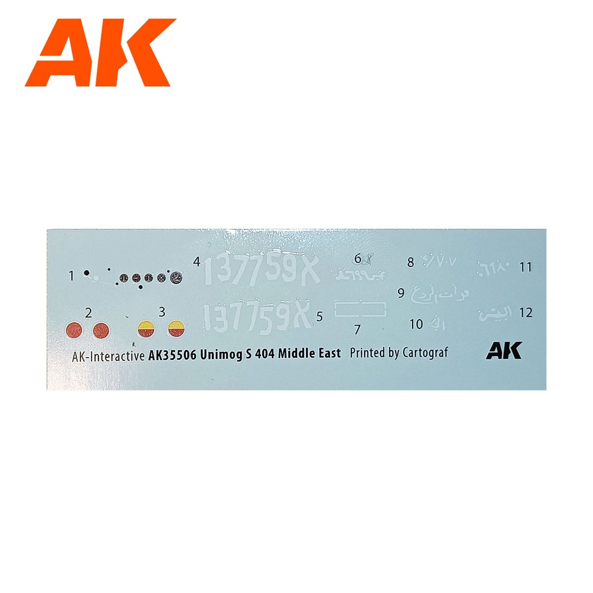 AK Interactive AK35506 UNIMOG S 404 MIDDLE EAST 1/35 – Bild 15