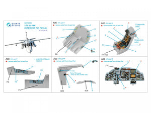 Quinta Studio QD72088 Su-24M 3D-Printed &amp;amp; coloured Interior on decal paper (Trumpeter) 1/72 – imagen 2