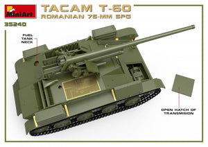 MiniArt 35240 ROMANIAN 76-mm SPG TACAM T-60 INTERIOR KIT 1/35 – zdjęcie 11