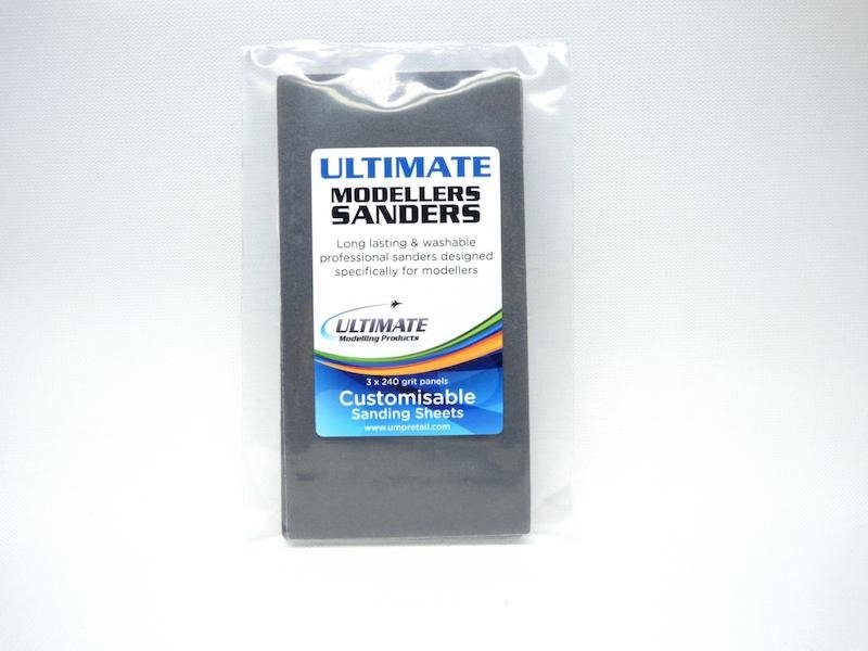 Ultimate Modelling Products UMP055 Ultimate Customisable Sanding Sheets - 240 grit