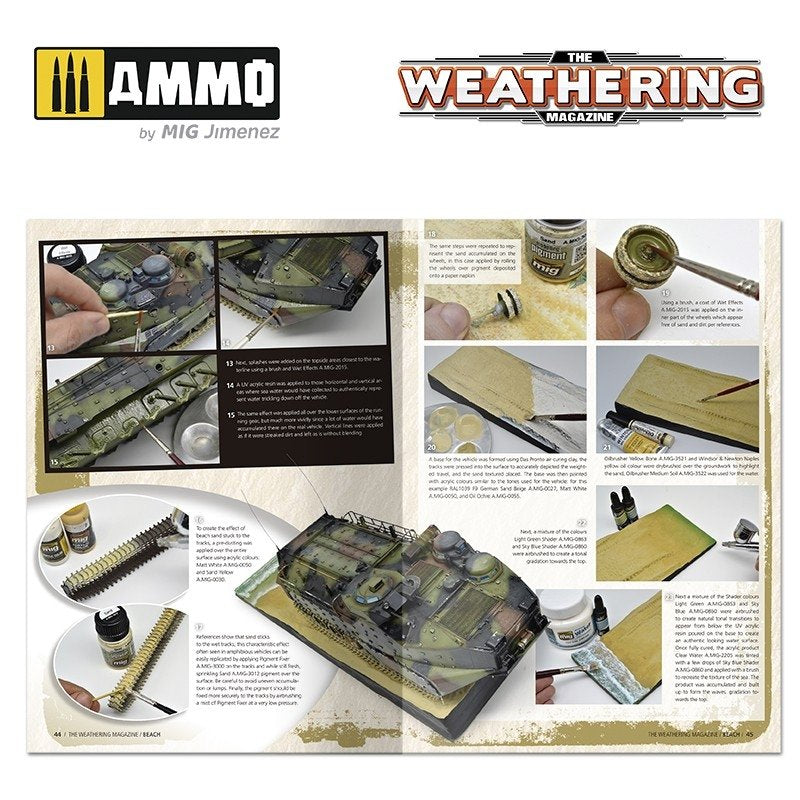 AMMO de Mig Jimenez 4530PL Le magazine Weathering 31 - PLAGE (polonais) – image 6