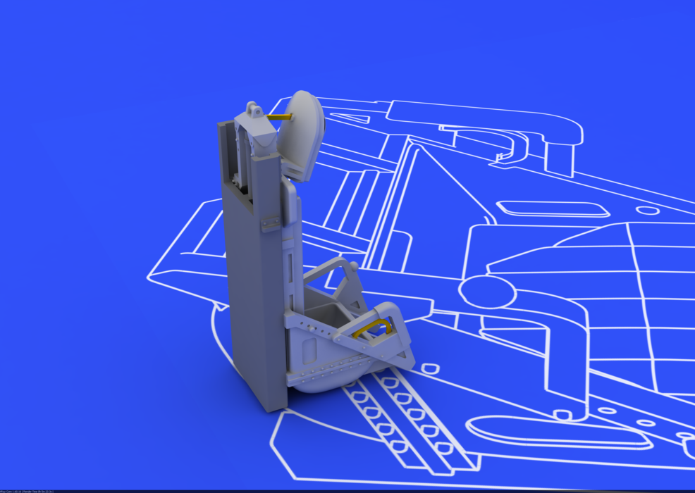 Eduard 672008 MiG-15 ejection seat 1/72 (Eduard) – Bild 2