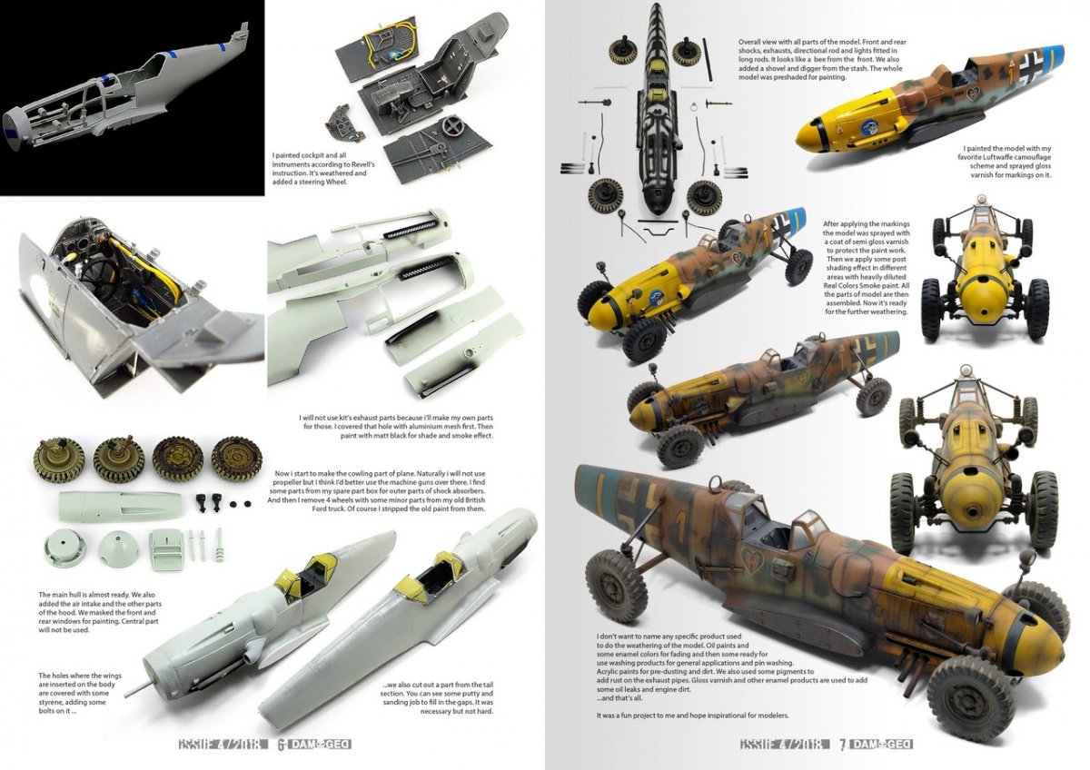 ABTEILUNG 502 ABT707 - Damaged Issue 04 - Weathered &amp;amp; Worn Models Magazine – immagine 2