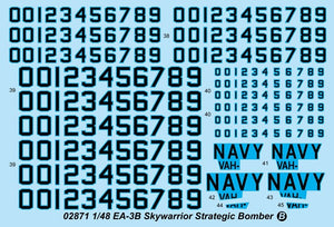 Trumpeter 02871 EA-3B Skywarrior Strategic Bomber – immagine 5