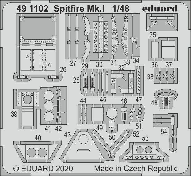 Eduard 491102 Spitfire Mk. I 1/48 AIRFIX – Bild 2