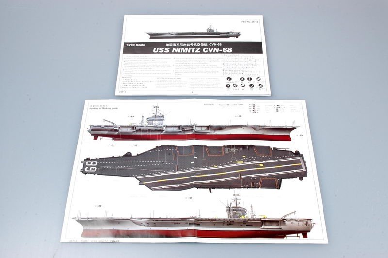 Trumpeter 05714 USS Nimitz CVN-68 1/700 – imagen 9
