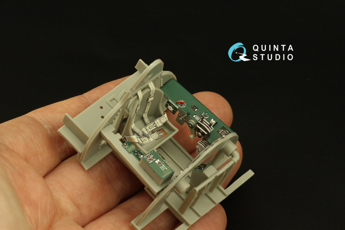 Quinta Studio QD32185 F4F-4 Wildcat 3D-Printed coloured Interior on decal paper (Trumpeter) 1/32 – imagen 8