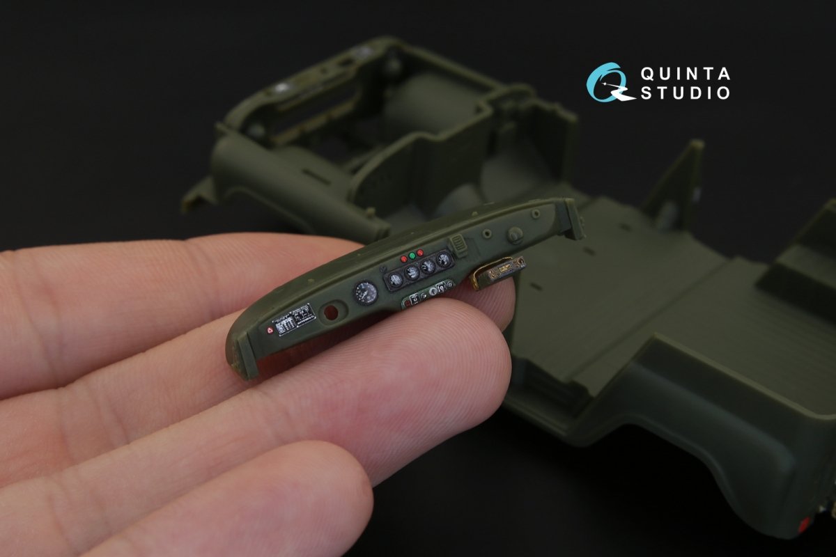 Quinta Studio QD35010 UAZ 469 3D-Printed &amp;amp; coloured Interior on decal paper (for Trumpeter kit) 1/35 – imagen 6