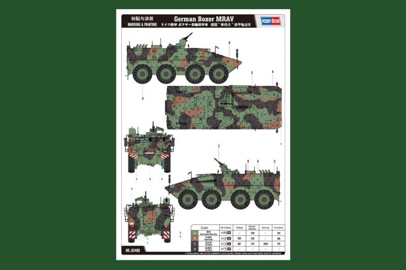 Hobby Boss 82480 German Boxer MRAV 1/35 – immagine 4