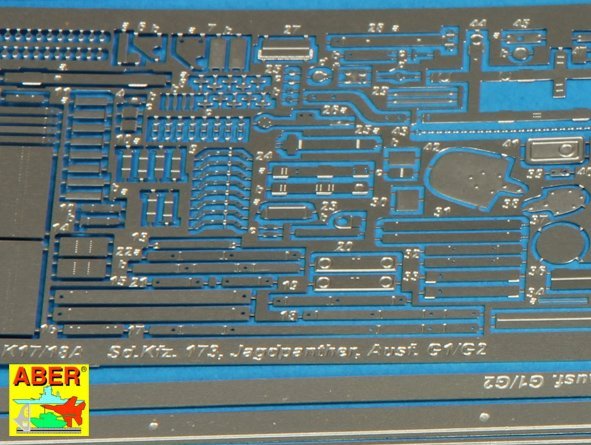 Aber 35K18 Sd,Kfz. 173 Jagdpanther - late/final version 1/35 – imagen 9