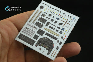 Quinta Studio QD32087 Ju87 D/G 3D-Printed &amp;amp; coloured Interior on decal paper (Trumpeter) 1/32 – imagen 10