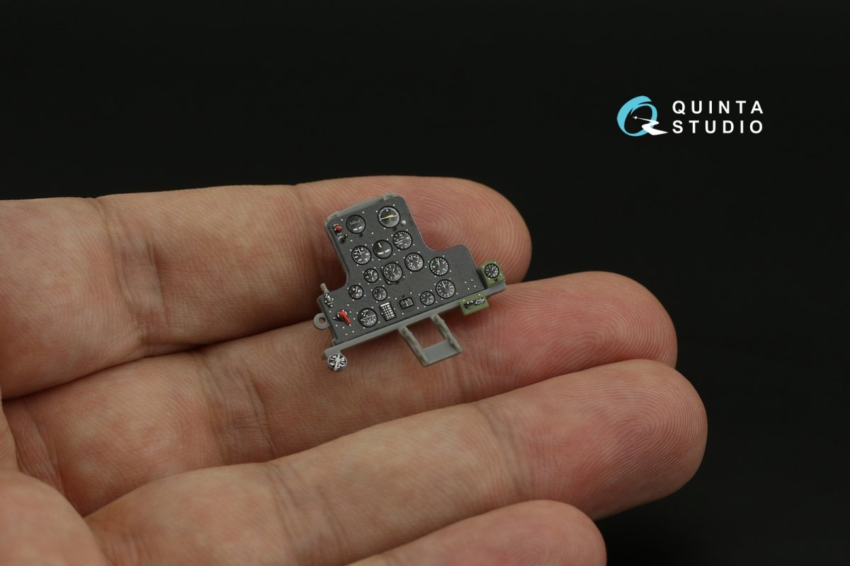 Quinta Studio QD32116 Hawk 81-A2 3D-Printed &amp;amp; coloured Interior on decal paper (GWH) 1/32 – imagen 2