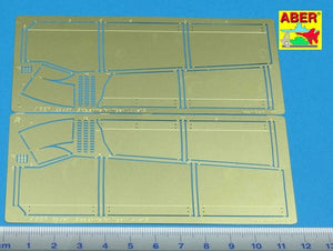 Aber 35A040 Osłony boczne do Tiger II 1/35 – Bild 2