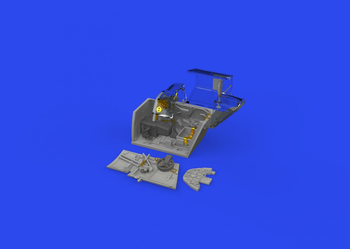 Maquette Eduard 648935 Bf 109G-4 cockpit (impression) Eduard 1/48 – image 4