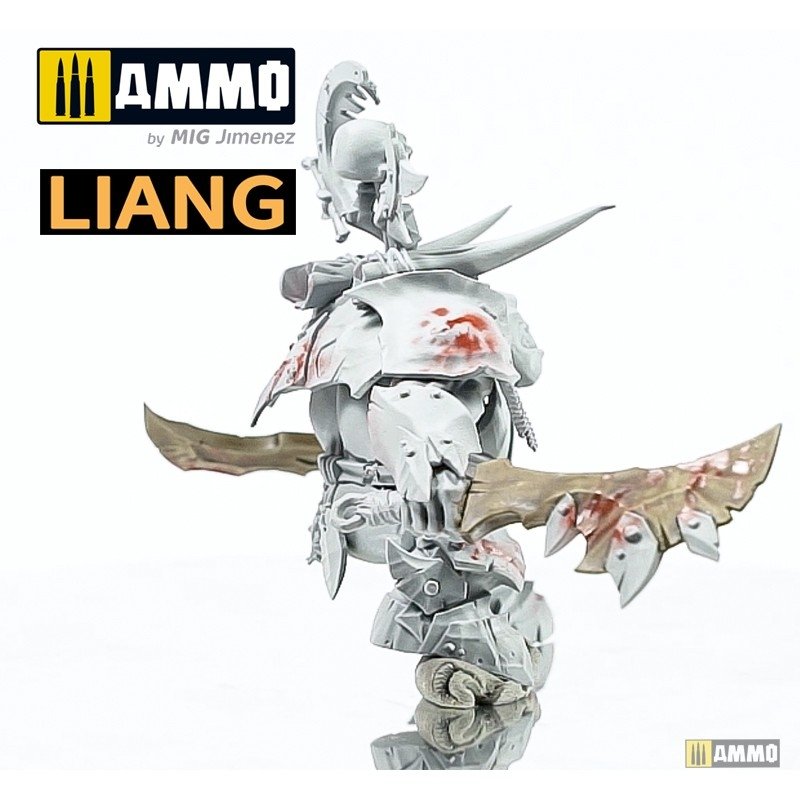Liang 0005 Splashes Blood Effects Airbrush Stencils – image 9