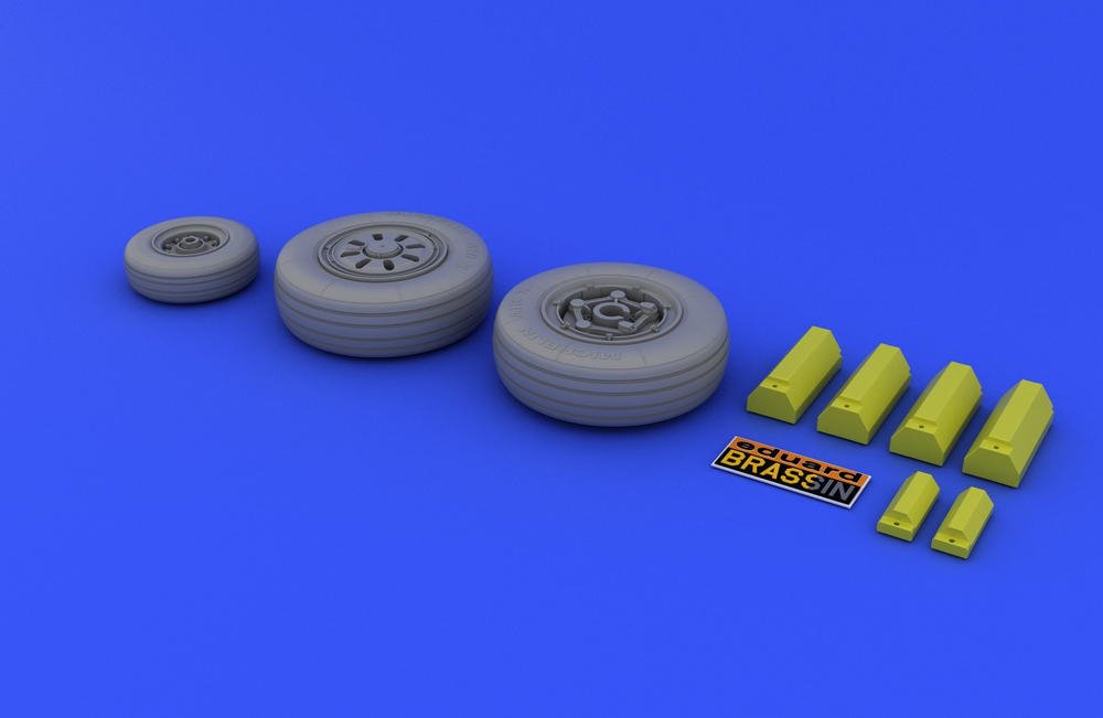Roues Eduard 648017 F-22A 1/48 (Hasegawa) – image 3